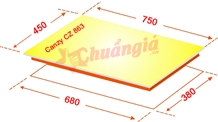 Bếp Gas Âm Canzy CZ 863, Bếp gas âm Canzy, Bếp gas, bếp ga, bep ga, Bếp gas âm Canzy giá rẻ, Bếp gas âm Canzy giá rẻ tại Hà Nội, Bếp gas giá rẻ tại TPHCM, Bếp gas âm giá rẻ, chuangia.vn