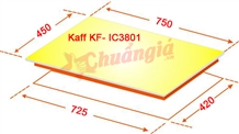 Bếp Điện Từ Kaff KF IC3801, Bếp Điện Từ Kaff, Bếp Điện Từ, chuangia.vn