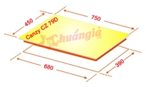 Bếp Điện Từ Canzy CZ 79D, bếp điện từ giá rẻ, bếp điện từ canzy, bếp điện từ, bếp điện từ nhập khẩu, bep dien tu, bếp điện từ kết hợp, chuangia.vn, Chuẩn Giá