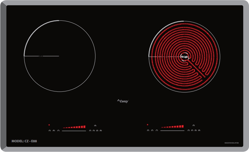 Bếp Điện Từ Canzy CZ E88, Bếp điện từ, bếp từ canzy cz-898i, đánh giá bếp từ canzy cz 898i, bếp từ canzy cz 86p, bếp từ canzy cz 702ip, bếp từ canzy cz 702ipa, bếp từ canzy cz 898l, bếp từ canzy cz 88si luxury, bếp từ canzy cz 061
