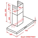 Máy Hút Mùi Bosch DWB07W651, Máy hút mùi Bosch, Máy hút mùi Bosch giá rẻ tại TPHCM, Máy hút mùi giá rẻ, Máy hút mùi giá rẻ tại Hà Nội, Máy hút mùi cao cấp, Máy hút mùi nhập khẩu, Máy hút mùi nhập khẩu tại Hà Tĩnh, máy hút mùi, may hut mui