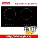 Bếp Từ Đôi Lorca TA 1007C,  bếp từ đôi, bếp hai từ, bếp từ nhập khẩu, kích thước bếp từ tại TP Vinh, bếp từ giá rẻ, bếp từ giá rẻ tại Hà Tĩnh, bếp từ giá rẻ tại Hà Nội, bếp từ giá rẻ tại Quảng Bình, bếp từ giá rẻ tại TP Hồ Chí Minh.