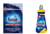 Combo 5: Muối Finish 1.2kg + Nước làm bóng Finish 400ml