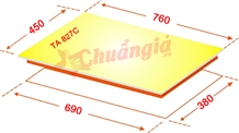 Bếp Gas Âm Lorca TA 827C, bếp ga đôi, bếp ga nhập khẩu, bếp ga giá rẻ tại Hà Nội, bếp ga giá rẻ tại TPHCM, bếp ga giá rẻ tại TP Vinh, bếp bếp ga giá rẻ tại TP Hà Tĩnh, bếp ga giá rẻ tại Quảng Bình, bep gas am, bêp hai bếp ga lắp âm.