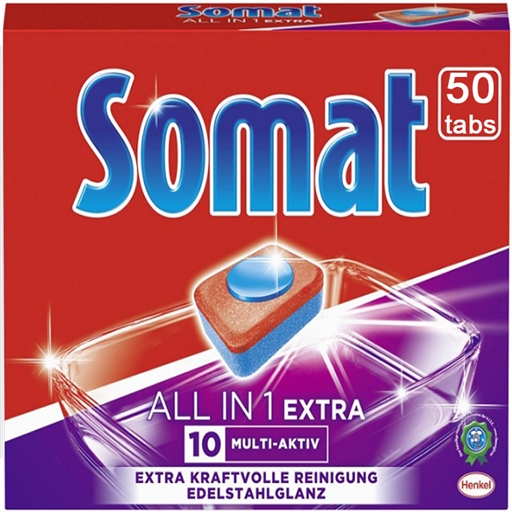 Viên Rửa Bát Somat 50 Viên, Viên Rửa Bát Somat, Viên Rửa Bát