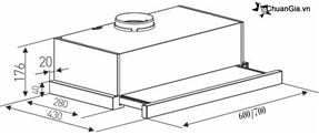 Hút Mùi Âm Tủ  Pull Out Arber AB 600KA, máy hút âm tủ pull out, máy hút mùi giá rẻ tại hà nội, máy hút mùi bếp, máy khử mùi giá rẻ, hút mùi bếp tại hà nội, máy hút mùi giá rẻ tại tphcm, hút mùi âm tủ, nên mua máy hút mùi loại nào,  hút pull out