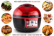 Nơi Bán Nồi Chiên Không Dầu Klarstein VitAir Turbo 9 lít Màu Đỏ, Nồi Chiên Không Dầu Klarstein, Nồi Chiên Không dầu, nồi chiên không dầu nhập khẩu, nồi chiên không dầu đức, Nồi chiên không dầu Klarstein 9L