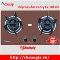 Bếp Gas Âm Canzy CZ 108 Đỏ, Bếp gas âm Canzy, Bếp gas, bếp ga, bep ga, Bếp gas âm Canzy giá rẻ, Bếp gas âm Canzy giá rẻ tại Hà Nội, Bếp gas giá rẻ tại TPHCM, Bếp gas âm giá rẻ, chuangia.vn
