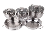 Bộ Nồi 5 Món Fivstar Vung Kính