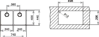 Chậu rửa bát Teka LINEA R15 2B 740, chậu rửa bát teka, chậu rửa inox, bồn rửa chén Teka, chậu rửa bát inox Teka, chậu rửa bát inox 304, chậu rửa bát cao cấp, bồn rửa chén giá rẻ, chậu rửa inox giá rẻ, chậu rửa bát nhập khẩu.