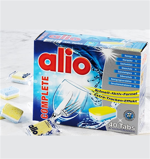 Viên rửa bát Alio 40 viên, Bột rửa bát Alio 2kg, Bột rửa bát Alio