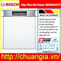Máy Rửa Bát Bosch SMI68NS07E Serie 6, Máy Rửa Bát Bán Âm Bosch, SMI68MS07E, SMI46IS03E, SMI46MS03E, SPI66TS01E, SMI46IS09E, SMI88TS36E, SMI46KS01E, SPI46MS01E, SMI46KS00E