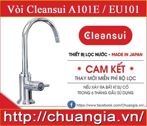 Nơi Bán Vòi Máy Lọc Nước Cleansui A101E / EU101