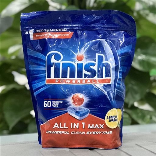 Viên rửa bát Finish All in 1 Max 60 viên 