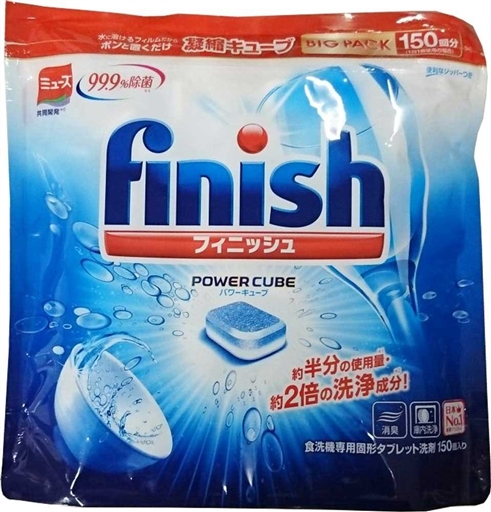 Viên rửa bát Finish Nhật 150 viên, Viên rửa bát Finish Nhật, Viên rửa bát Nhật