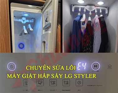 Sửa Máy Giặt Khô LG Styler Lỗi E4 Tại Hà Nội, chuyên sửa máy giặt hấp sấy LG Styler lỗi E4, LG Styler báo lỗi E4, lỗi E4 trên máy giặt khô LG Styler, Nguyên Nhân Gây Ra Lỗi E4 Máy Giặt Hấp Sấy LG Styler, bảo hành LG Styler, bảo hành LG Styler tại hà nội, Sửa LG Styler tại hà nội, Trung tâm bảo hành LG Styler, sửa tủ sấy khô LG Styler, bảo hành tủ sấy khô LG Styler, sửa tử chăm sóc quần áo LG Styler, Bảo hành tủ chăm sóc quần áo Lg Styler, lg styler error code, lg styler error code E4