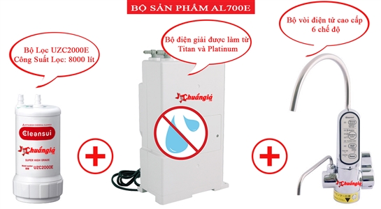 Tính Năng Nỗi Bật Của Máy Lọc Nước Điện Giải Ion kiềm Mitsubishi Cleansui AL700E, Máy lọc nước Cleansui AL700E có tốt cho sức khỏe hay không?,  Máy lọc nước điện giải là gì? , Cleansui AL700E hoạt động như thế nào?,  Chức năng Cleansui AL700E, Máy Lọc Nước Điện Giải Ion kiềm Mitsubishi Cleansui AL700E, mua Máy Lọc Nước Điện Giải Ion kiềm Mitsubishi Cleansui AL700E ở đâu 