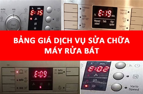 sửa máy rửa bát bosch tại nhà, sửa máy rửa bát tại hà nội, bảng giá linh kiện máy rửa bát bosch, bảng giá dịch vụ sửa chữa máy rửa bát bosch tại hà nội 