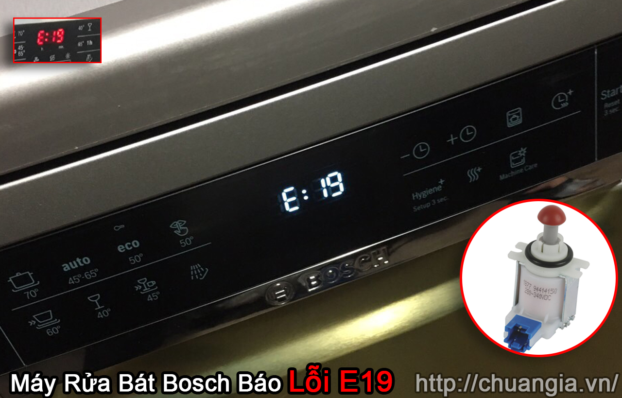 Lỗi E19 Của máy rửa bát Bosch, Nguyên nhân và cách khắc phục lỗi E19, máy rửa bát bosch báo lỗi E19, Lỗi E19 máy rửa bát Bosch, Van xả máy rửa bát bosch, Van tuần hoàn nước của máy rửa bát, Trung tâm bảo hành máy rửa bát bosch, van báo lỗi e19 của máy rửa bát bosch, van két nước của máy rủa bát bosch, van Chốt nước của máy rủa bát bosch, Trung tâm bảo hành máy rửa bát bosch tại hà nội, Trung tâm bảo hành máy rửa bát bosch uy tín tại hà nội 