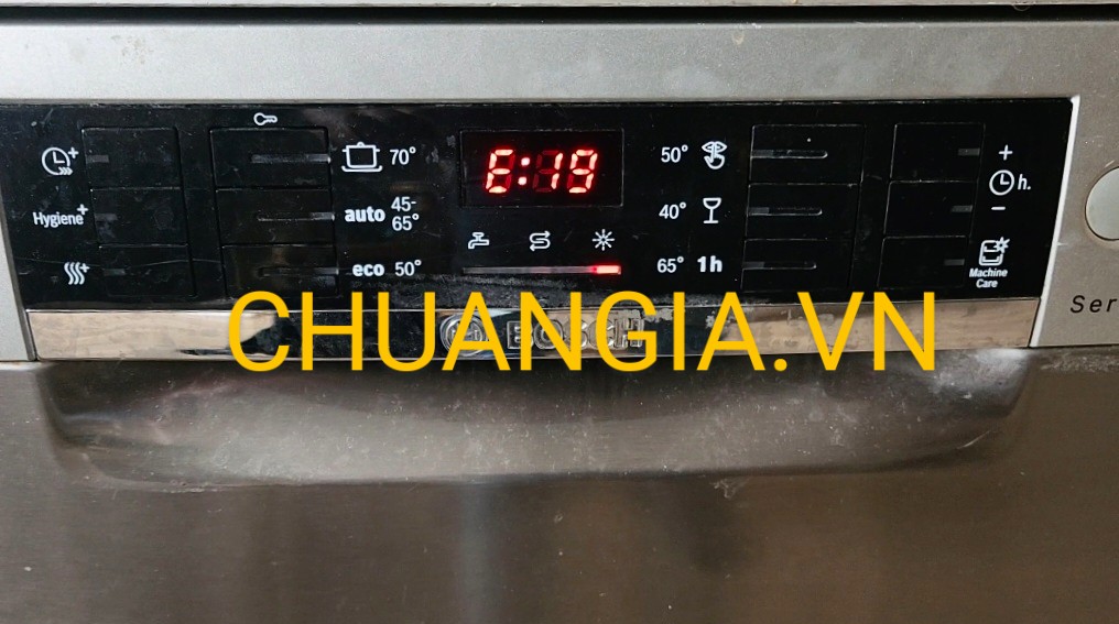 Van e19, e19, máy rửa bát bosch lỗi e19, lỗi e19 máy rửa bát, chuangia.vn