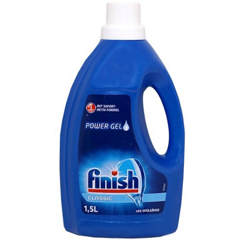 Gel rửa bát Finish Classic 1,5 lít, Gel rửa bát Finish Classic, Gel rửa bát dành cho máy rửa bát bosch, Gel rửa bát Finish, Gel rửa bát