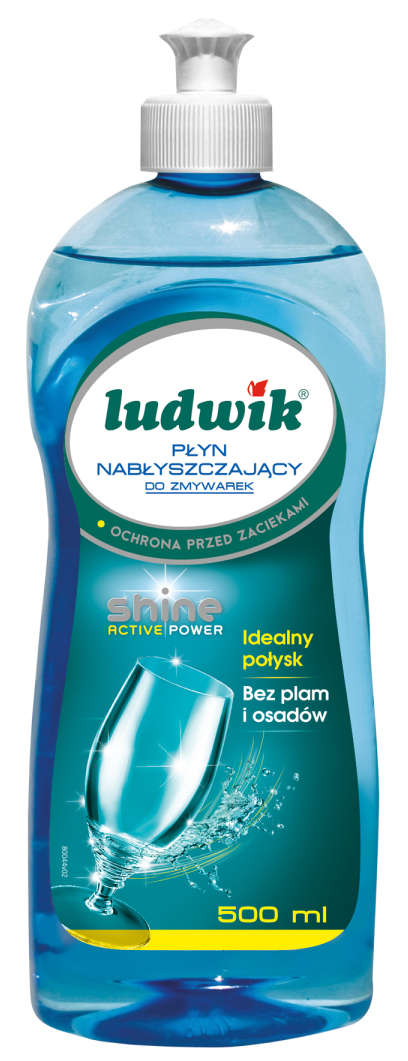 Nước làm bóng Ludwik 500ml, Nước trợ xả máy rửa bát, nước làm bóng dùng cho máy rửa bát.