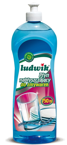 Nước làm bóng Ludwik 500ml, Nước trợ xả máy rửa bát, nước làm bóng dùng cho máy rửa bát.