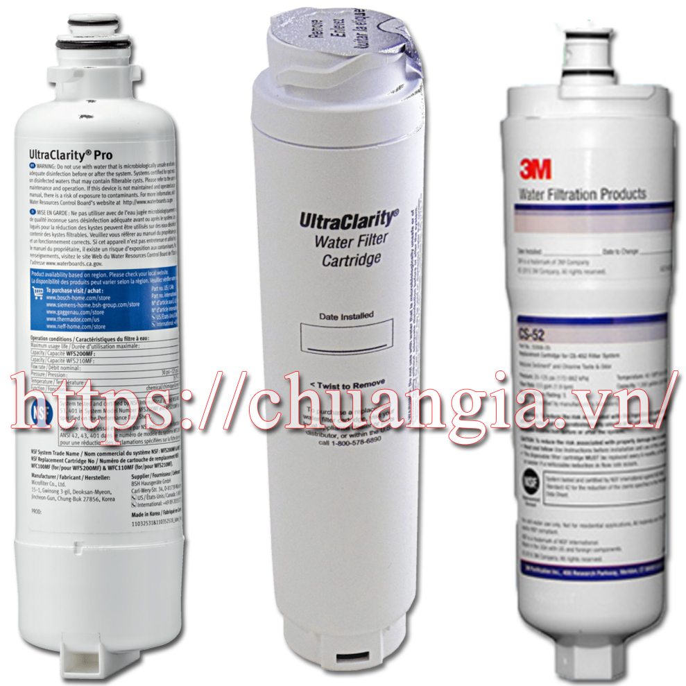 Nơi Bán Lõi Lọc Tủ Lạnh Bosch Lõi Lọc Tủ Lạnh Bosch, cục lọc tủ lạnh bosch, lõi lọc tủ lạnh, bảng giá linh kiệm tủ lạnh bocsch, Bộ lọc nước UltraClarity trên tủ lạnh Bosch, Lõi Lọc Tủ Lạnh Seltino SBH-Ultra