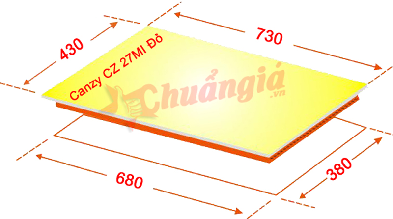 Bếp Gas Âm Canzy CZ 27MI Đỏ, Bếp gas âm Canzy, Bếp gas, bếp ga, bep ga, Bếp gas âm Canzy giá rẻ, Bếp gas âm Canzy giá rẻ tại Hà Nội, Bếp gas giá rẻ tại TPHCM, Bếp gas âm giá rẻ, chuangia.vn