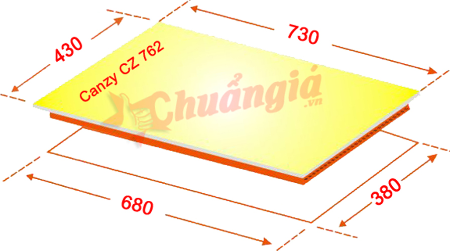 Bếp Gas Âm Canzy CZ 762, Bếp gas âm Canzy, Bếp gas, bếp ga, bep ga, Bếp gas âm Canzy giá rẻ, Bếp gas âm Canzy giá rẻ tại Hà Nội, Bếp gas giá rẻ tại TPHCM, Bếp gas âm giá rẻ, chuangia.vn