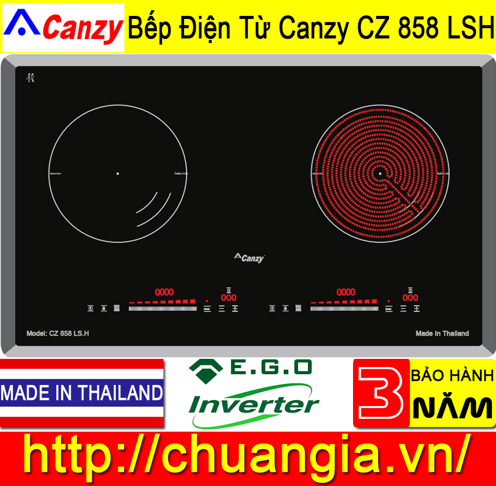 Bếp Điện Từ Canzy CZ 858 LSH, Bếp điện từ, bếp điện từ canzy cz-79dt, bếp từ canzy 898i, bếp từ canzy 3002ss, bếp điện từ canzy cz 900geb, bếp điện từ canzy cz 200gs, bếp từ canzy malaysia, bếp điện từ canzy cz 08h, bếp từ canzy cz-898i