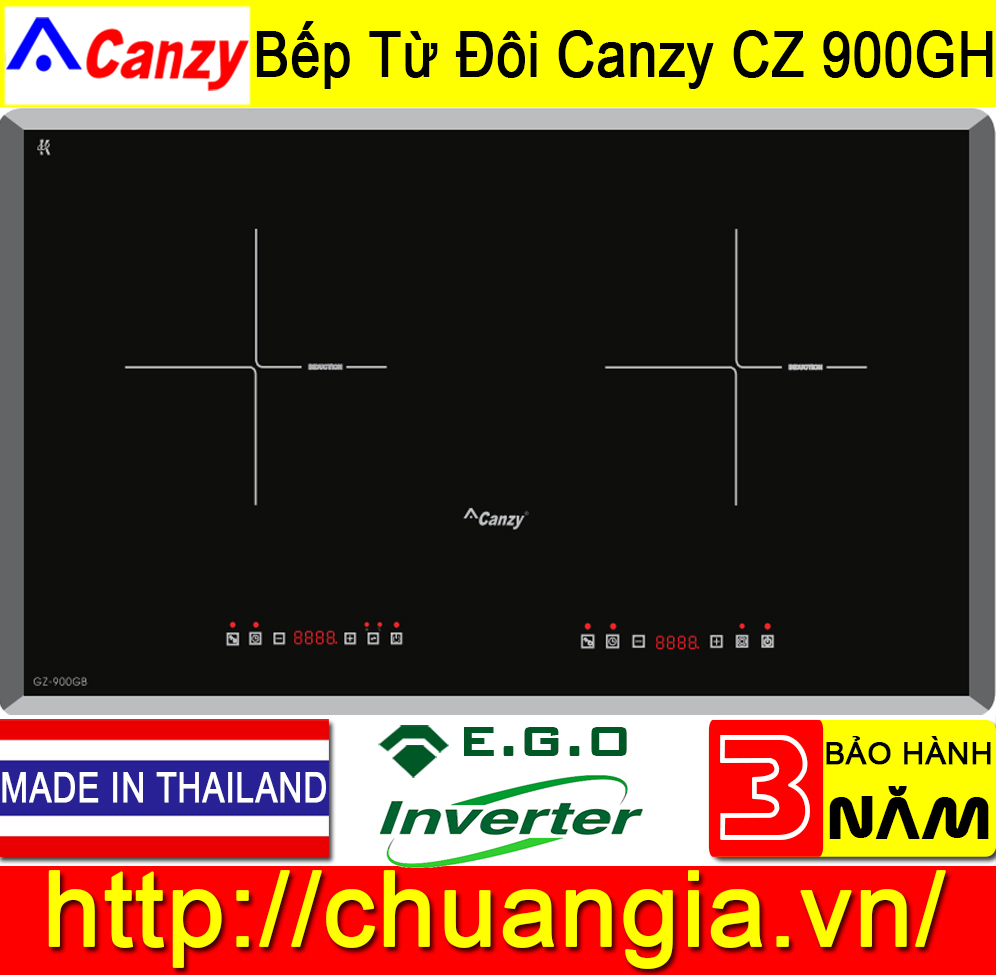 Bếp Từ Canzy CZ 900GB, Bếp từ, bếp từ canzy cz 702ip, bếp từ canzy cz 702ipa, bếp từ canzy cz-898i, đánh giá bếp từ canzy cz 898i, bếp từ canzy 702ip, bếp từ canzy cz 67p, bếp từ canzy cz 898l, bếp từ canzy cz 88si luxury