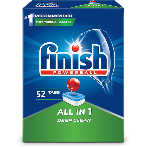 Viên rửa bát Finish All In One 52 viên
