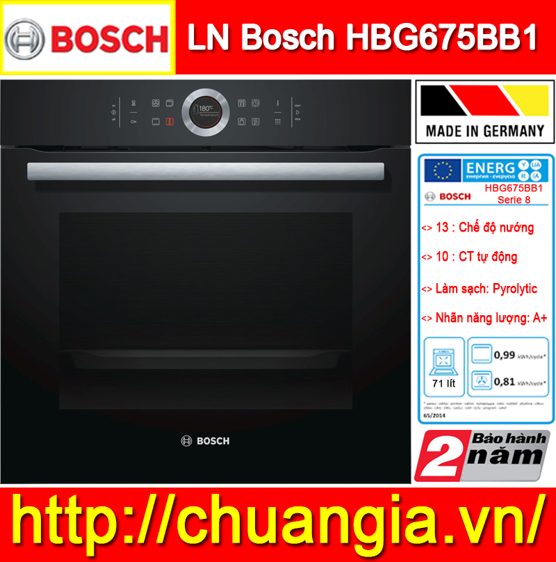 Lò Nướng Bosch HBG675BB1 ,llò nướng bosch series 8, lò nướng bosch hbg635bb1, lò nướng bosch hbn211e2m, lò nướng bosch hba512br0, lò nướng bosch hba512bro, lò nướng bosch hbn231e2, lò nướng bosch series 6, cách sử dụng lò nướng bosch