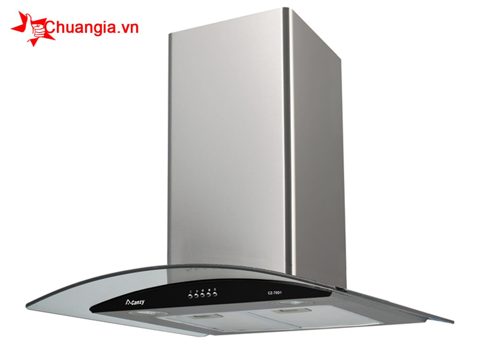 Hút Mùi Treo Tường Kính Cong Canzy CZ 70D1/ Giá Rẻ Nhất Năm 2018/ChuanGia.Vn