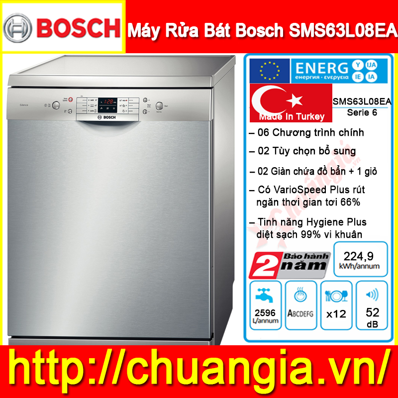 Máy Rửa Bát Bosch SMS63L08EA, hướng dẫn sử dụng máy rửa bát bosch sms25ci05e, máy rửa bát bosch sms25ci05e 12 bộ, máy rửa bát bosch sms63l08ea, máy rửa bát bosch sms46mi05e, máy rửa bát bosch serie 2, máy rửa chén bosch sms25ci05e 2400w