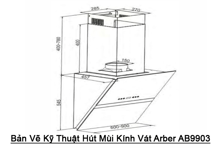 Máy Hút Kính Vát Arber AB9903, máy hút mùi, máy hút khói, may hut mui, máy hút mùi tại Hà Tĩnh, máy hút mùi giá rẻ tại Quảng Bình, giá máy hút mùi, máy hút mùi nhà bếp giá rẻ tại Hà Nội, máy hút khói giá rẻ tại TPHCM, Máy hút mùi giá rẻ tại TP Vinh