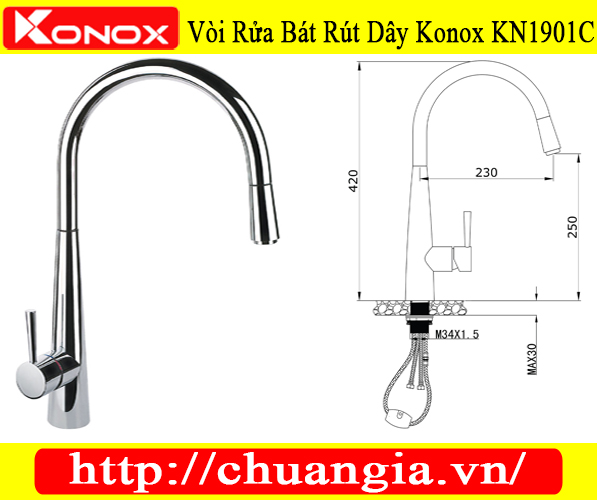 Vòi Rửa Bát Rút Dây Konox KN1901C, Vòi rửa bát Konox KN1203BG, Vòi Rửa Bát Konox KN1223, Vòi rửa bát Konox KN1204BG, Vòi rửa bát Konox KN1003 Granite, Vòi Rửa Bát Dây Rút Konox KN1225, Vòi rửa bát Konox KN1222, Vòi rửa bát dây rút Konox KN1226BG, Vòi rửa bát rút dây Konox KN1225BG, Vòi Rửa Bát Dây Rút Konox KN1909