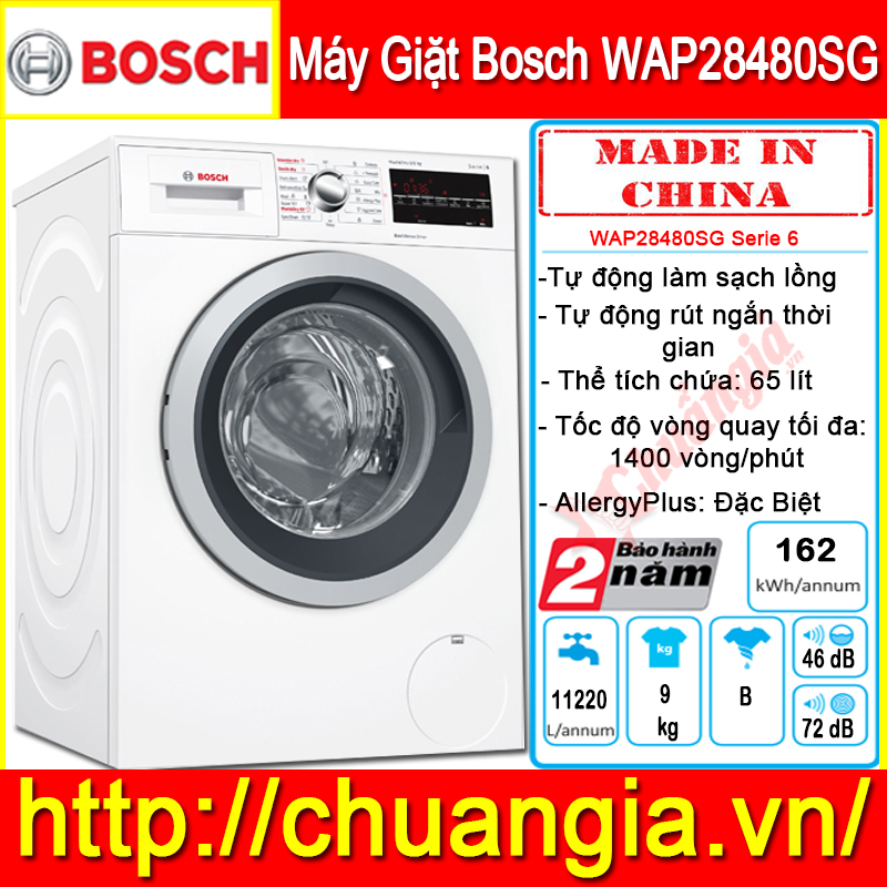 Nơi Bán Máy Giặt Bosch WAP28480SG, máy giặt bosch 7kg, máy giặt bosch serie 8, mua máy giặt bosch ở đâu, máy giặt bosch có tốt không, máy giặt bosch series 8, máy giặt bosch waw28480sg, máy giặt sấy bosch, máy giặt bosch waw32640eu