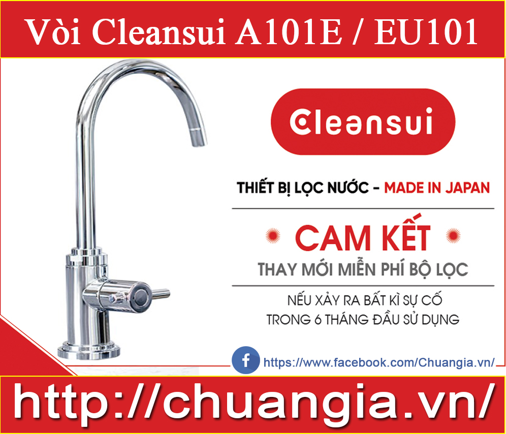 Nơi Bán Vòi Máy Lọc Nước Cleansui A101E / EU101